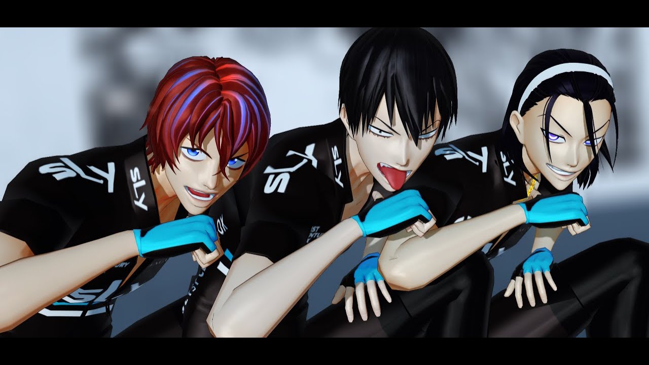 【ペダルMMD】第六感【新開/荒北/東堂】