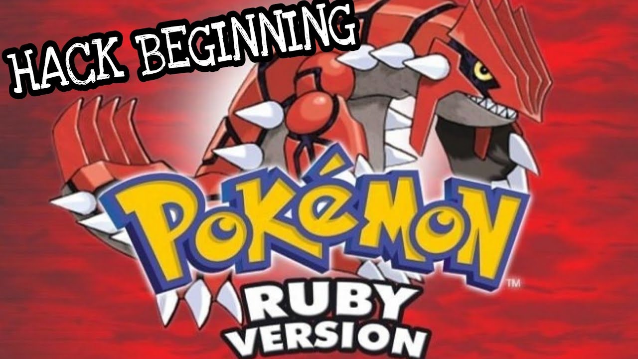 POKEMON RUBY HACK BEGINNING (GBA) - YouTube