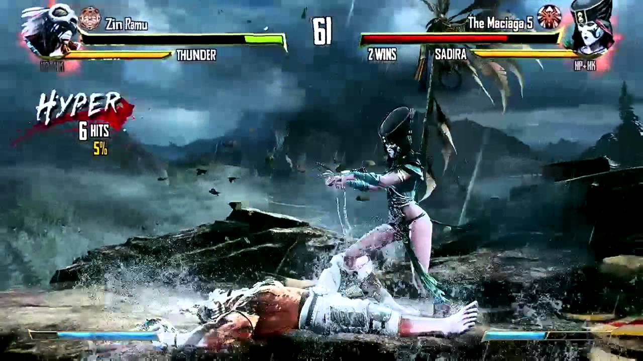 Killer Instinct Zin Ramu Game Designer Vs Sadira YouTube