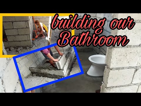 paggawa ng banyo | how to build a bathroom