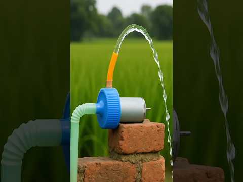 How To Make A Mini Water Pump At Home Shorts
