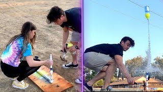 We Made A Water Rocket!! @CatherineRoze