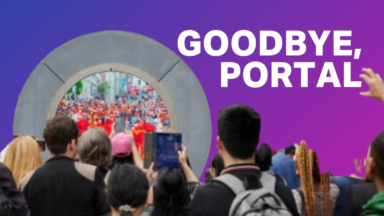 Here’s why the video portal between NYC and Dublin shut down | TechCrunch Minute