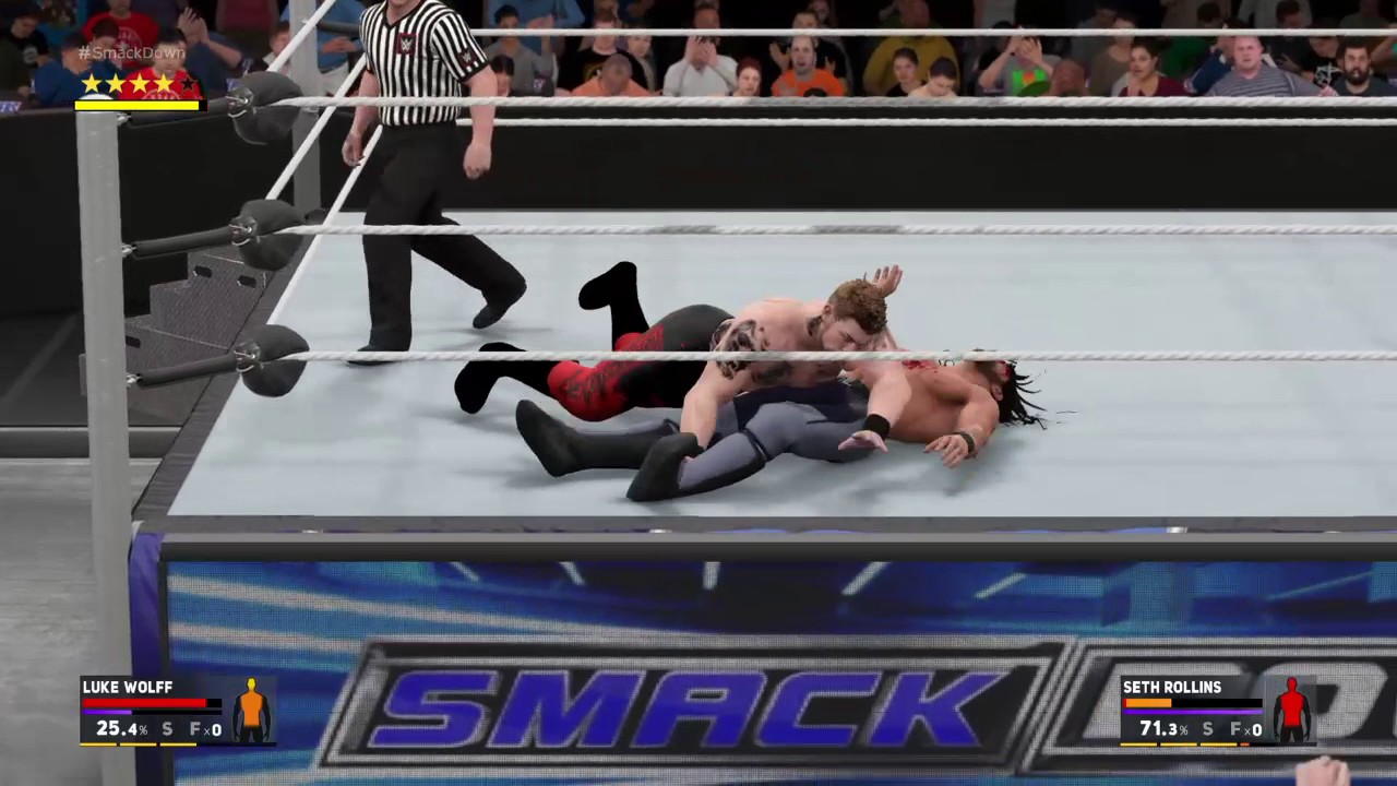 WWE 2k17 My career (Luke Wolff)