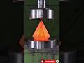 Presses objects with high strength #crush #hydraulicpress #viral #experiment #satisfying #explore