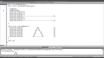 Procedural Decomposition on Existing Code Example
