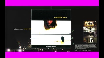 Siesta 2010 MIX - SADESPER RECORD  - original from : A Sort of Sound Track for U.F.O.