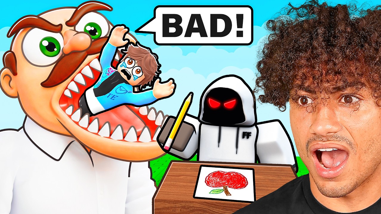 ROBLOX DRAW OR GET EATEN!