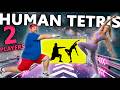 HUMAN TETRIS EPISODE 14 | 2 Players CO-OP | Full Challenge | Immersive Interactive Warm Up