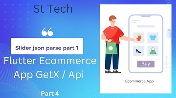 Flutter e-commerce tutorial | Bangla | Getx | API |  Slider model and json parse | Part-4