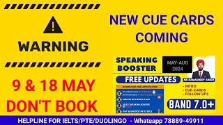 May To Aug 2024 Ielts Cue Cards New List To Prepare For Ielts Test Takers