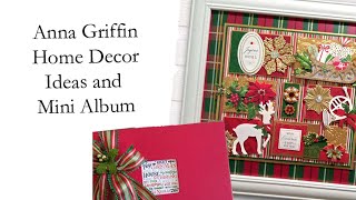 Anna Griffin Home Decor and Mini Album @mdmdownin
