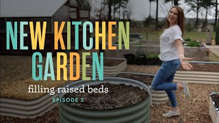 New Kitchen Garden Series! Episode 2: Filling the Raised Beds on the Cheap by Beginner's Garden - Journey with Jill 3,711 views 1 month ago 8 minutes, 3 seconds