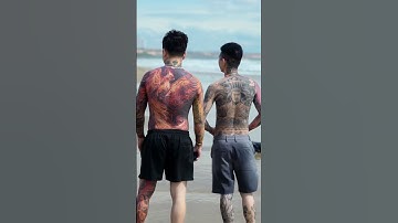 Có hình xăm đẹp đi biển sướng thật #phathuy #tattoo