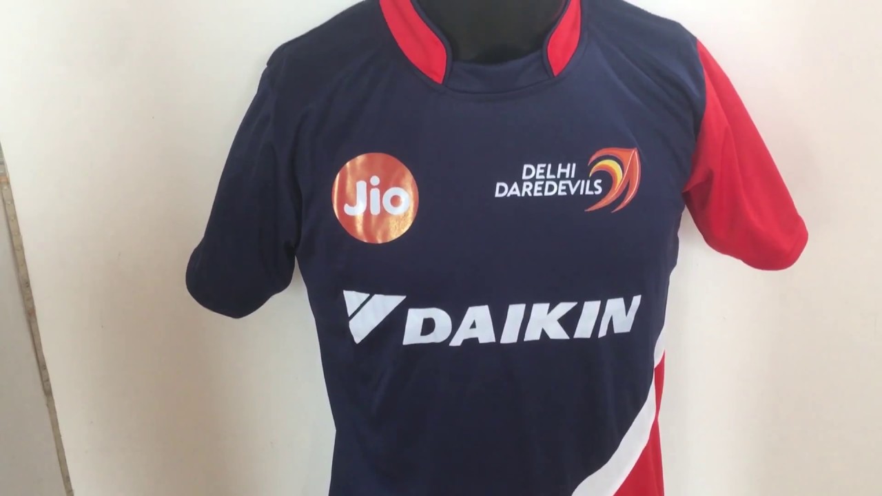 delhi daredevils jersey 2018