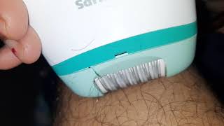 Philips  BRE 245 epilator  5 minute Heating test #epilator #hairremoval screenshot 5