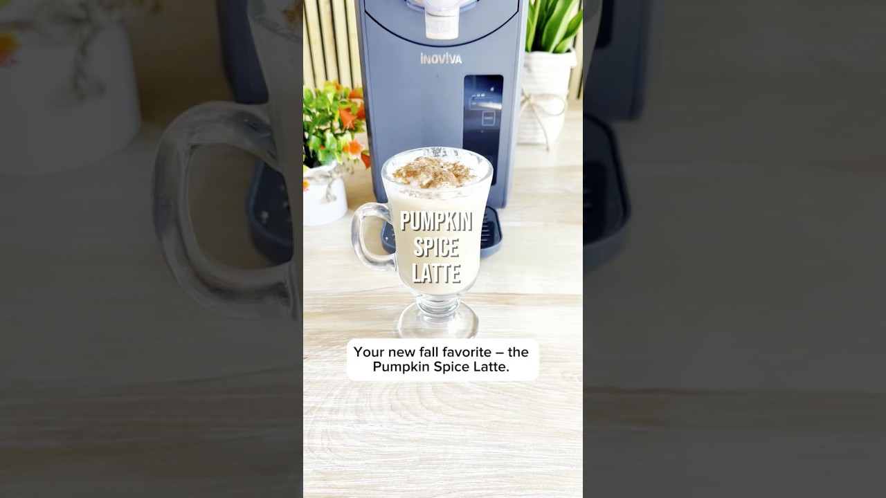 Pumpkin Spice Latte… Frozen & Irresistible 🎃✨