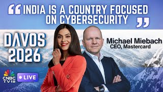 Famous Davos 2026 LIVE | Shereen Bhan In Conversation With Michael Miebach CEO, Mastercard | WEF | N18L Profile