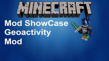 Minecraft: Geoactivity Mod ( Advance Armour , & MORE!) Mod Showcase