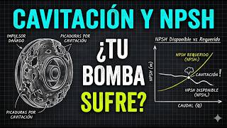 Cómo calcular el NPSH disponible: Análisis de succión paso a paso