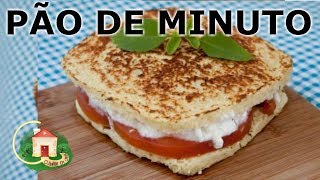 PÃOZINHO DE MINUTO SEM FARINHA SUPER FOFINHO