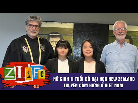 Video Nữ sinh 11 tuổi đỗ đại học New Zealand truyền cảm hứng... - youtube