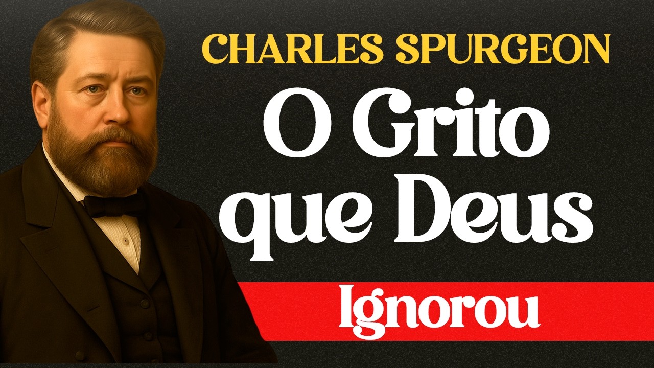 O Único Momento em Que Deus Ignorou a Oração de Jesus (Mateus 27) — Charles Spurgeon