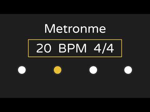 20-bpm-metronome-(with-accent-)-|-4/4-time-|