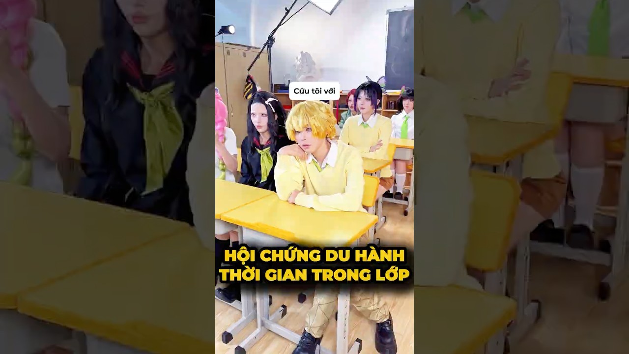 Hội chứng du hành thời gian trong lớp🥹- Lớp học Diệt Quỷ#cosplay #shorts #minnacosplay
