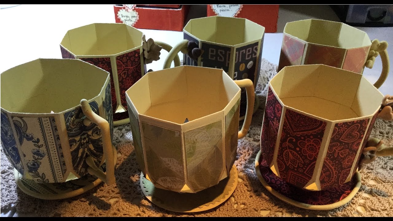 Tazas de papel | Fácil con la Abuela