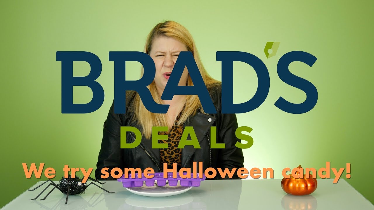 Brad's Deals tries some Halloween candy!