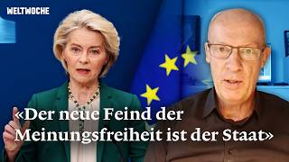 Extremely dangerous: Joachim Steinhöfel on Ursula von der Leyen's Covid app as a threat to freedo...