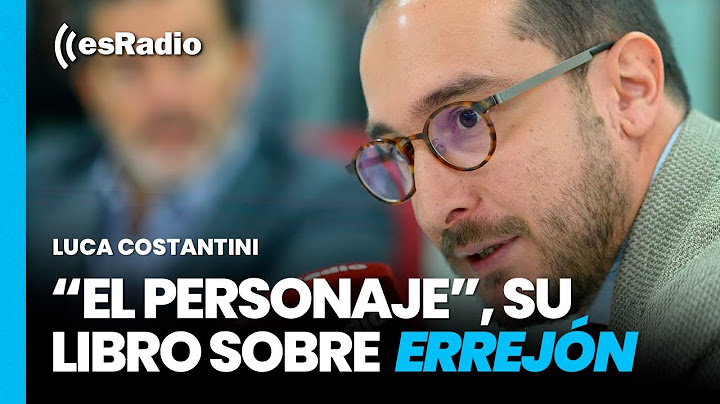 Jiménez Losantos entrevista a Luca Costantini por su libro sobre Errejón
