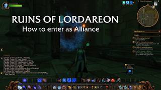 How to get to The Ruins of Lordareon as Alliance - WoW Forever