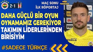 DAHA GÜÇLÜ OYUN OLMALI! #sadecetürkçe TADIC | Beşiktaş Maç Sonu Röportajı Resimi