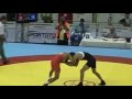 66 kg Greco-Roman: Donald Vinson (USA) vs. Esengeldi Kozhobek Ulu (KGZ)