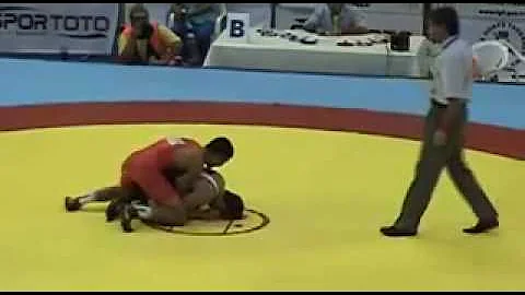 66 kg Greco-Roman: Donald Vinson (USA) vs. Esengel...