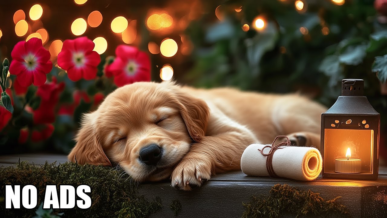 12 Hours Dog Calming Music For Dogs🎵💖Anti Separation Anxiety Relief🐶🎵Puppy sleeping🎵 No Ads