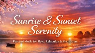 🌅🌇 Sunrise & Sunset Serenity 🌸 Peaceful Music for Sleep, Relaxation & Meditation