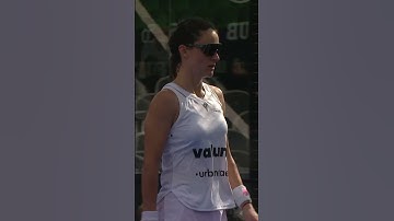 Insane drop shot from Ortega in NEWGIZA P2