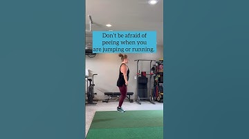 Fix your peeing with jumping or running. Don’t fear it. #pelvicfloor #jumprope #womensfitness