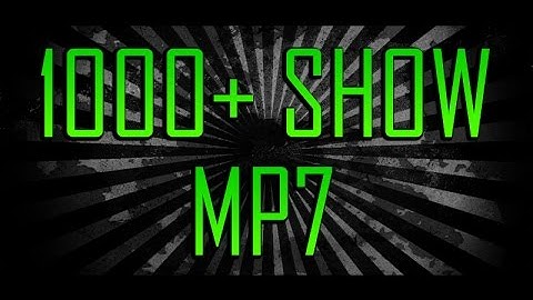 Call of Duty: MW3 - 1000+ Show | Ep.33 - MP7 SMG (21-1) Search and Destroy Gameplay