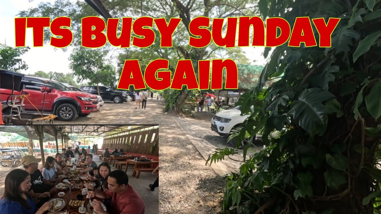 Ang daming walk-in na bisita ngayon | Sunday are indeed special at kafarmer's Lechonhouse 