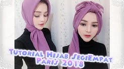 Tutorial hijab segi empat paris simple trend 2018 - Durasi: 5.50. 