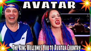 AVATAR - The King Welcomes You to Avatar Country [Live at Alcatraz 2019] THE WOLF HUNTERZ REACTIONS