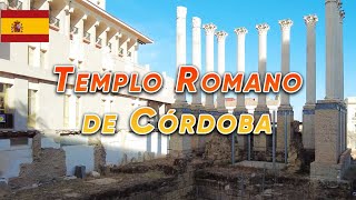 🇪🇸 Templo Romano de Córdoba, Spain (Andalusia) Virtual Walking Tour 😍 4K 🌉