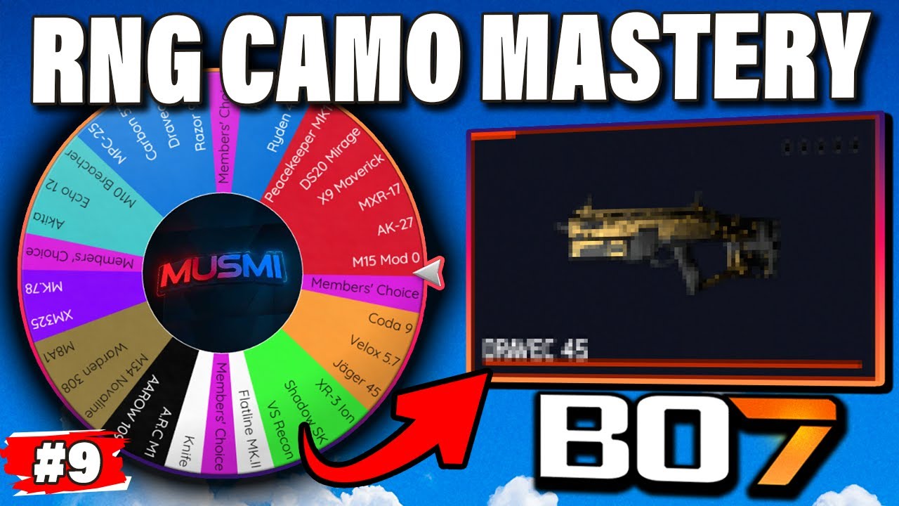 Unlocking Singularity Camo One *RANDOM* Weapon At A Time - YouTube