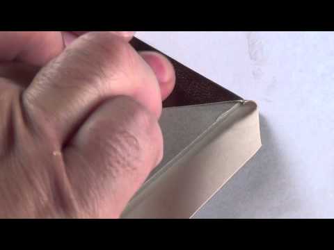 Folding Corners On Hand Made Books