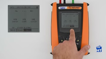 HT PV ISOTEST Tutorial   Funcion GFL