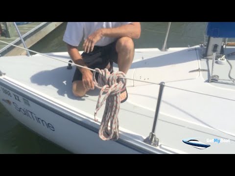 Boating Tips &amp; Tutorials: How to Store your Dock Lines on 